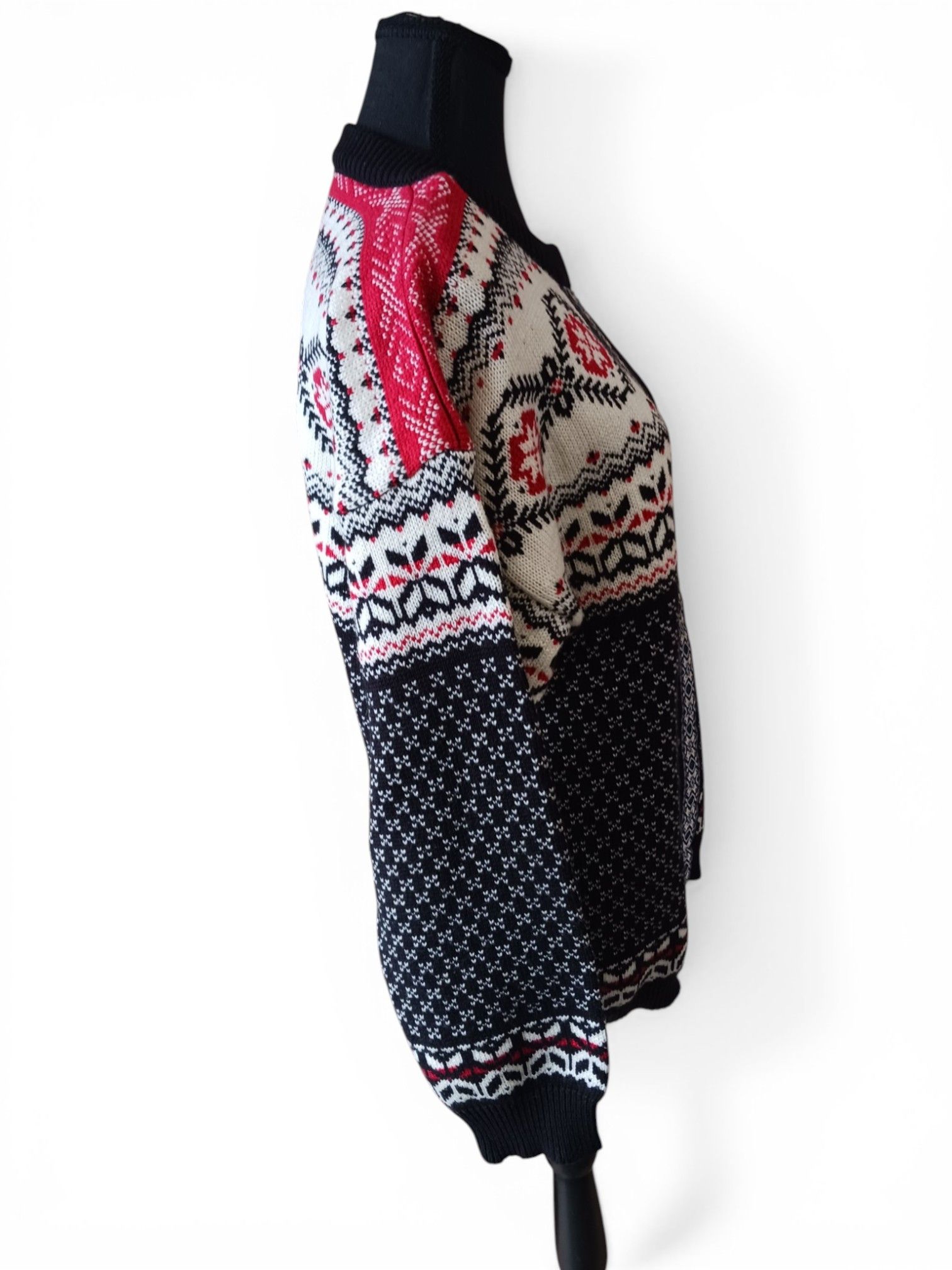Vintage Vintage Fair Isle Cardigan Buckle Closure Unisex L Size L / US 10 / IT 46 - 4 Thumbnail