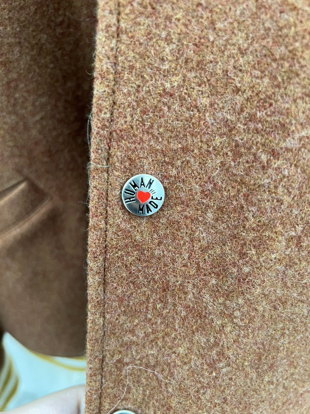 Human Made 🦆Human Made Wool Varsity Jacket Reversible🧸 Size US L / EU 52-54 / 3 - 7 Thumbnail