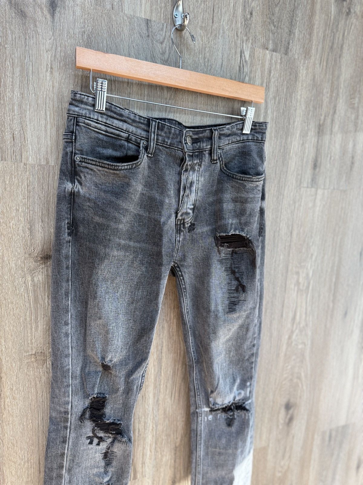 Ksubi Ksubi Grey Denim Jeans Size US 30 / EU 46 - 3 Thumbnail