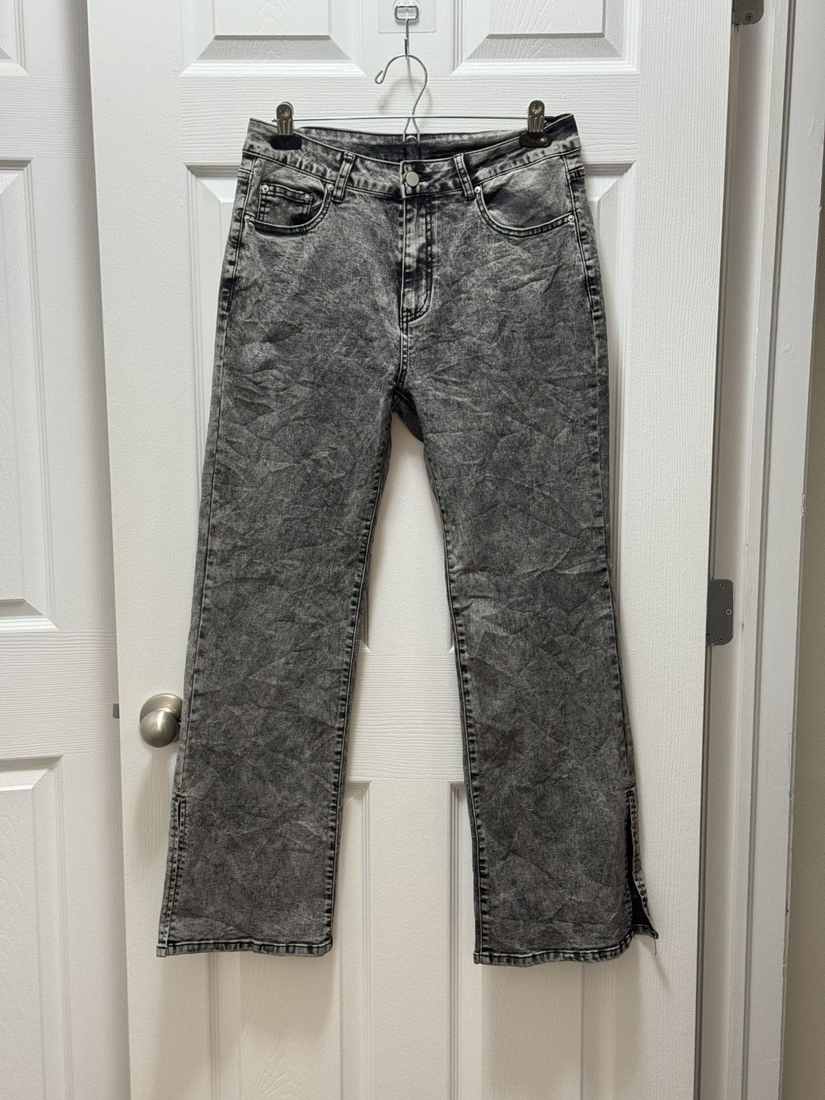 Japanese Brand Faded Denim Jeans Luxury Hedi Dior Inspired