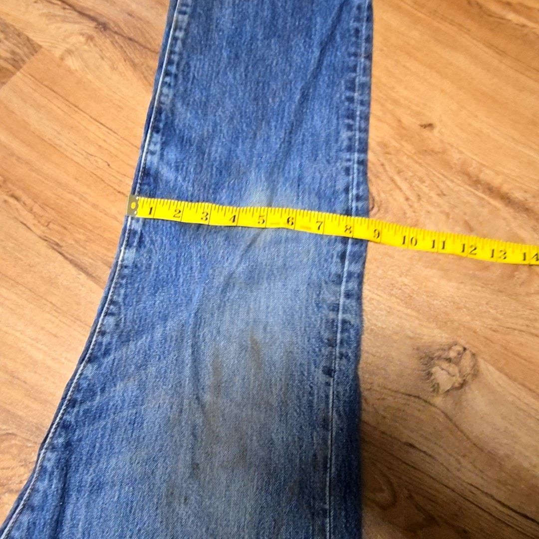 Levi's Levi's 501 Jeans Button Fly Faded Blue Denim 34x34 Size US 34 / EU 50 - 13 Thumbnail