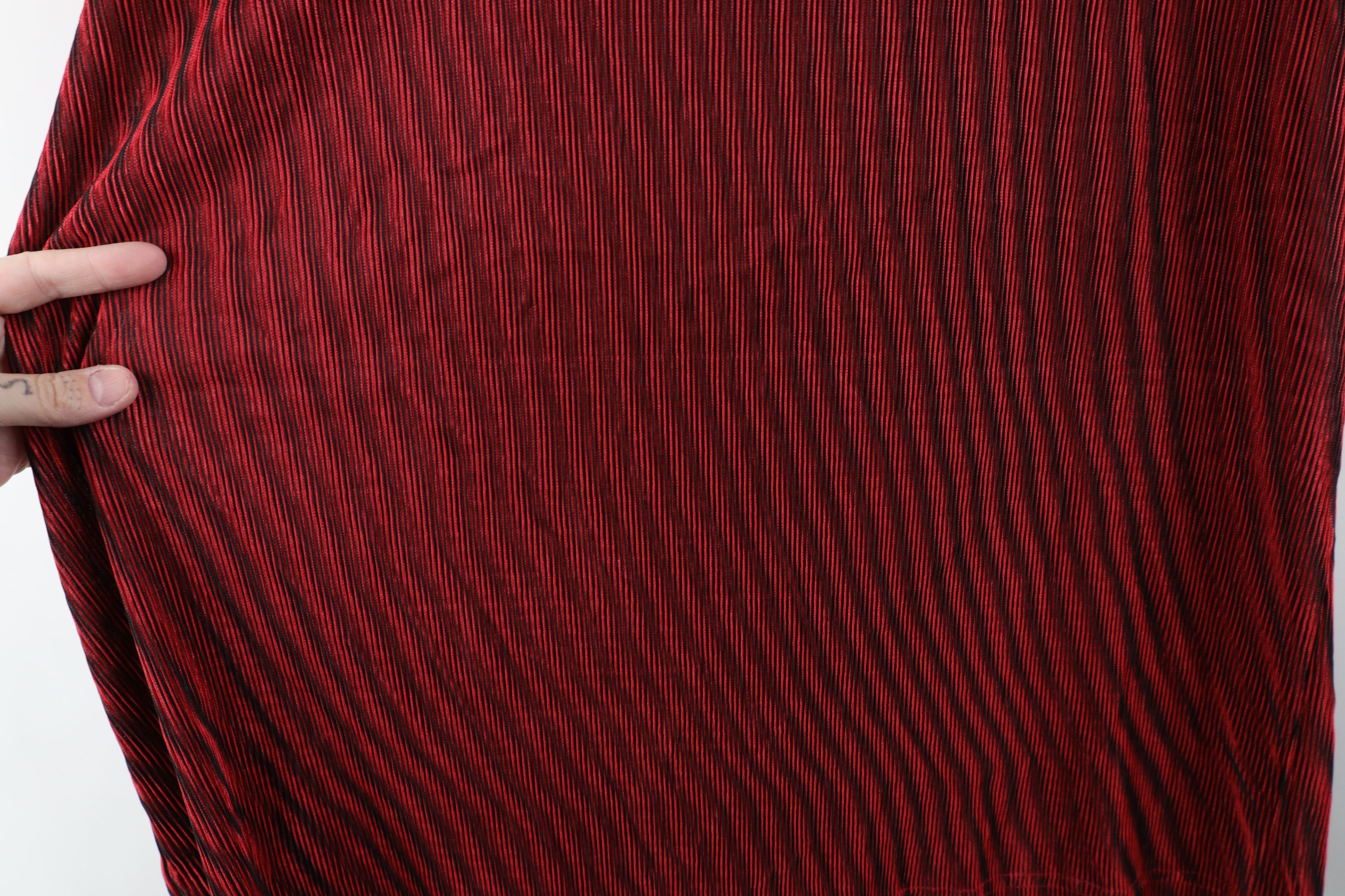 Vintage Vintage 90s Ribbed Knit Stretch Dance Rave Button Shirt USA Size US XL / EU 56 / 4 - 9 Thumbnail