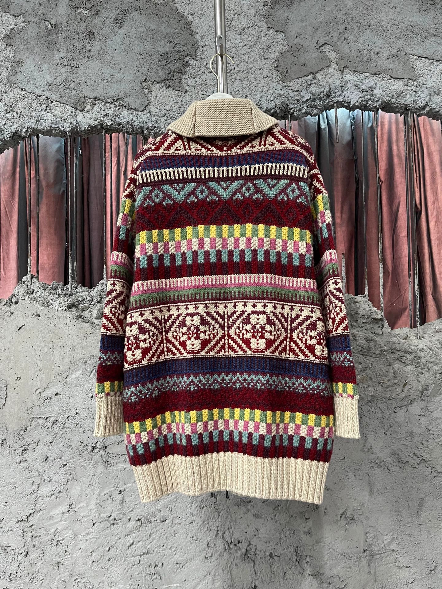 Polo Ralph Lauren Ralph Lauren Fair Isle Wool Jacket S New Size S / US 4 / IT 40 - 2 Thumbnail