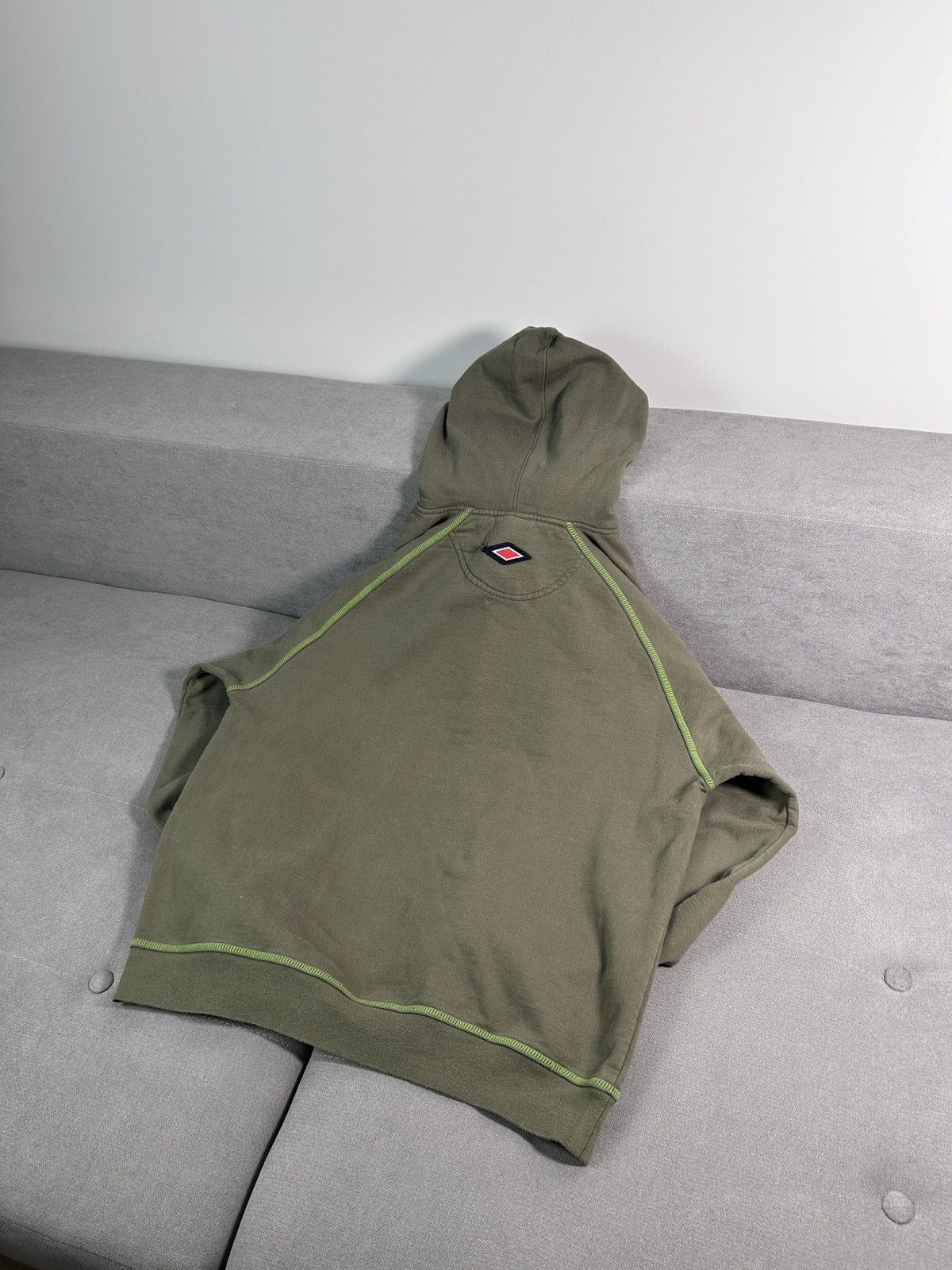 Umbro × Vintage Umbro black drill baggy vintage hoodie Size US M / EU 48-50 / 2 - 9 Thumbnail