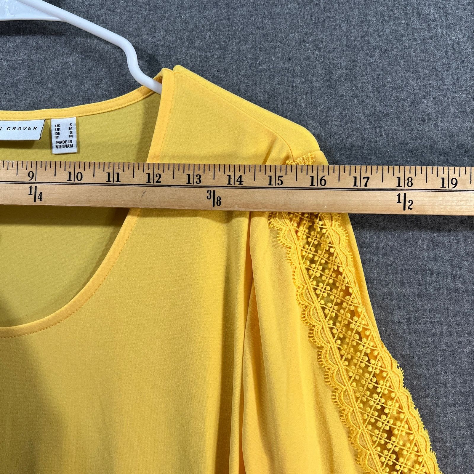 Other Susan Graver Liquid Knit 3/4-Sleeve Top Size S / US 4 / IT 40 - 6 Thumbnail