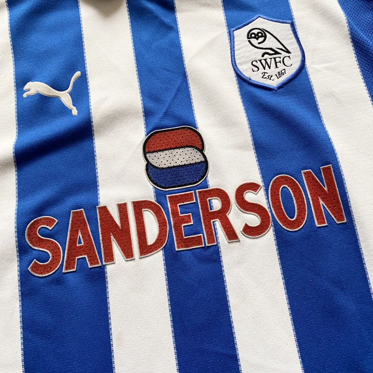 Vintage 1999/00 Puma Sheffield Wednesday Soccer Jersey Y2K Home Size US L / EU 52-54 / 3 - 6 Thumbnail