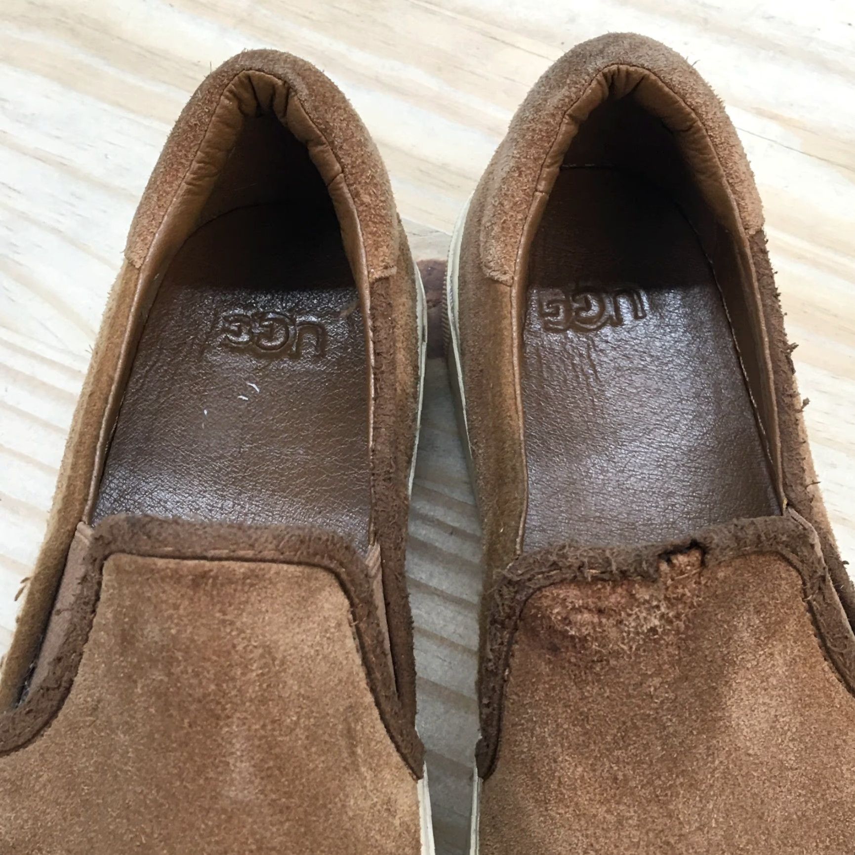 Ugg UGG Jass Casual Slip On Sneakers Womens 7.5 Brown Suede Low Top Shoes W Footwear Size M / US 6-8 / IT 42-44 - 5 Thumbnail