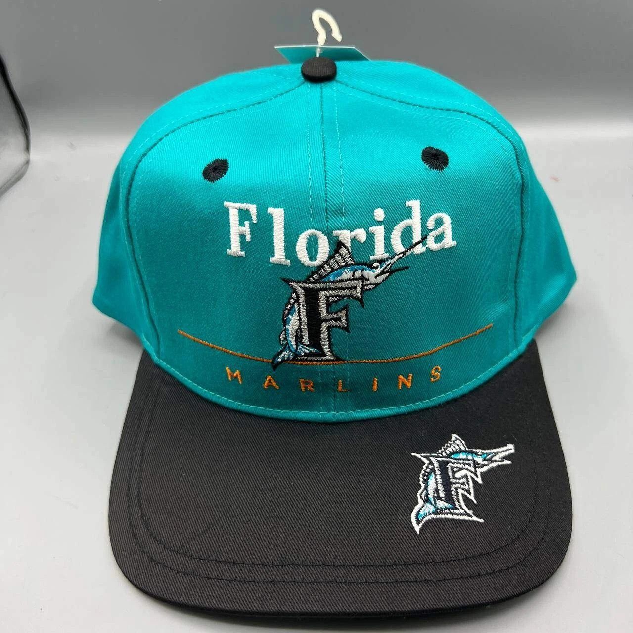 Twins Enterprise Inc. × Vintage Florida Marlins Hat Men Twins Enterprise Snap Back Cap New Size ONE SIZE - 1 Thumbnail