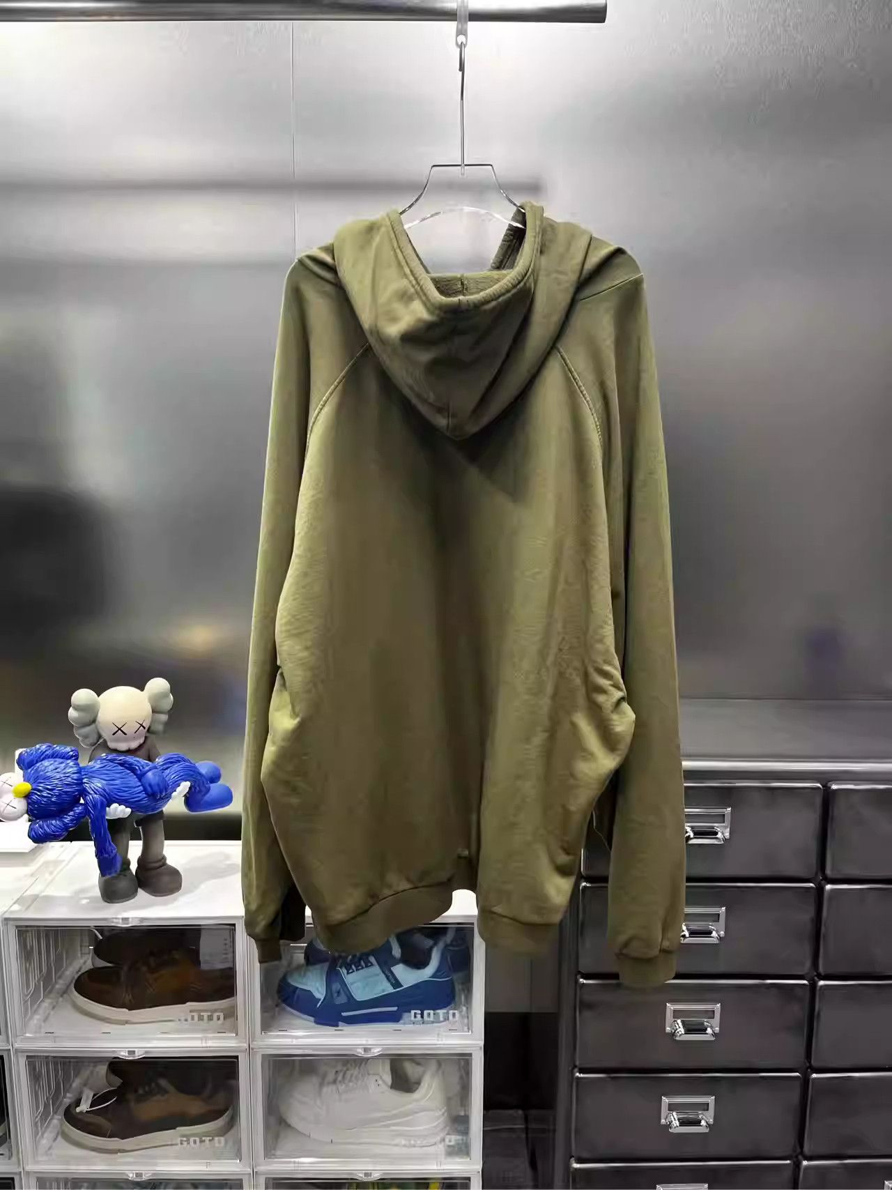 Raf Simons Raf Simons Archive Washed Green Antwerp Hoodie Size US L / EU 52-54 / 3 - 2 Thumbnail
