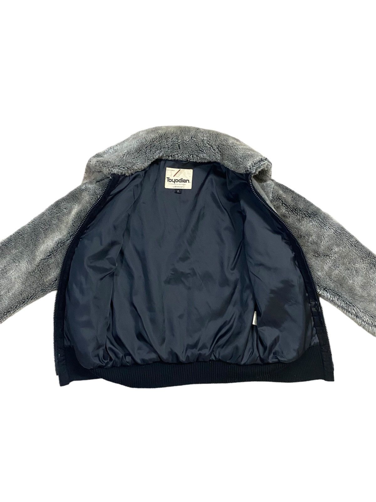 If Six Was Nine × Japanese Brand × Le Grande Bleu (L.G.B.) Vintage Japanese Toyodian By SakuraCoat Fleece Jacket Size US L / EU 52-54 / 3 - 3 Thumbnail
