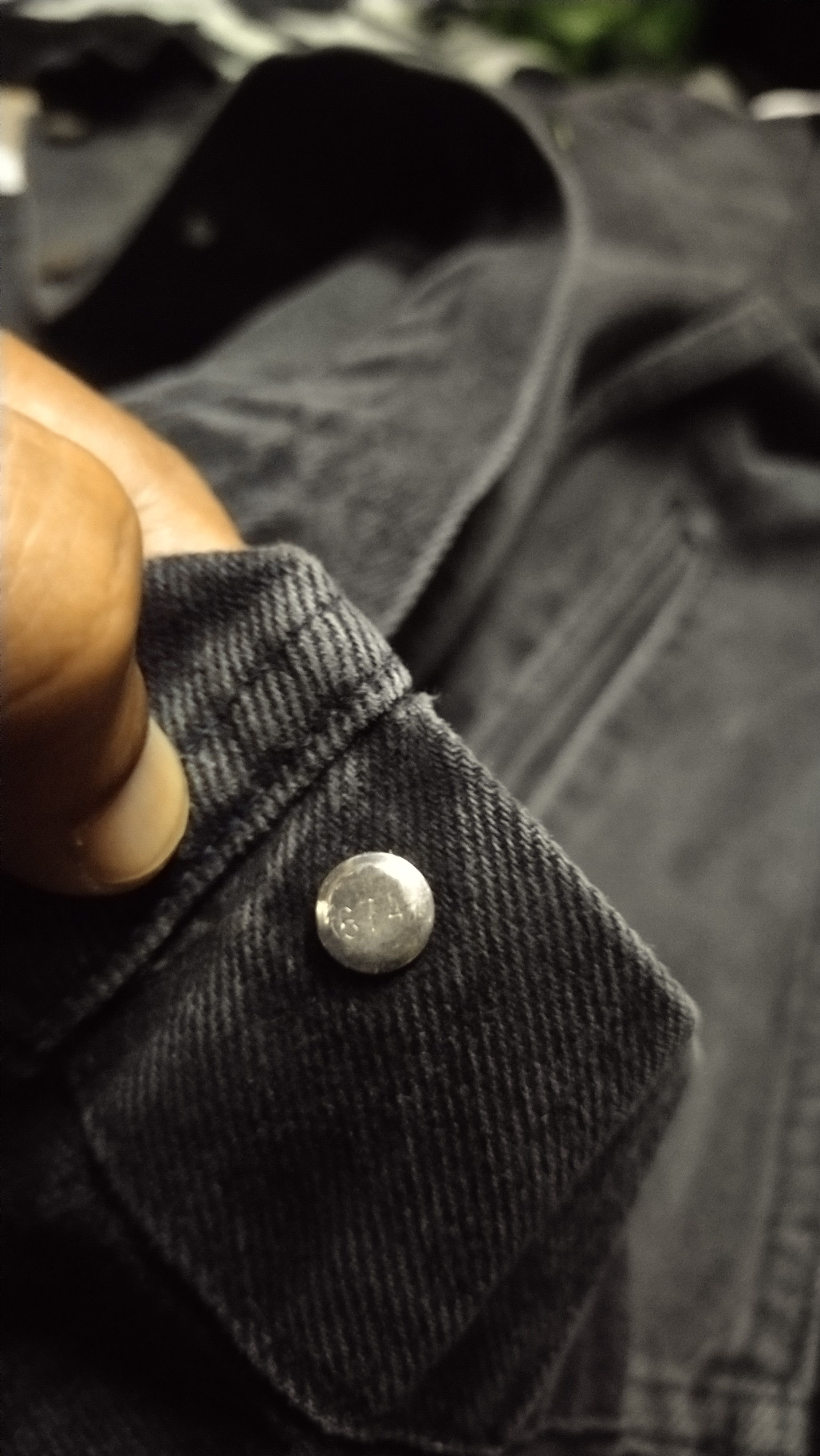 Levi's Vtg x Rare Levis Black Denim Jacket Size US L / EU 52-54 / 3 - 6 Thumbnail