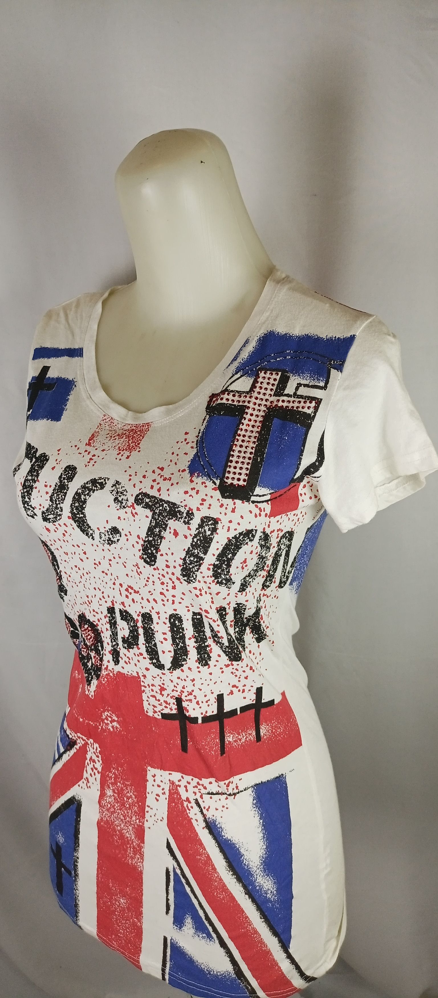 Japanese Brand Tuction Punk Short Sleevess Tsirth Size US M / EU 48-50 / 2 - 18 Thumbnail