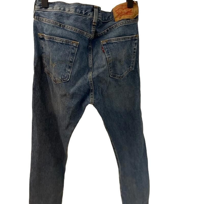 Levi's Levi's 501 High Rise Jeans Faded Stonewash Blue Size 31x32 Size 31" - 2 Thumbnail