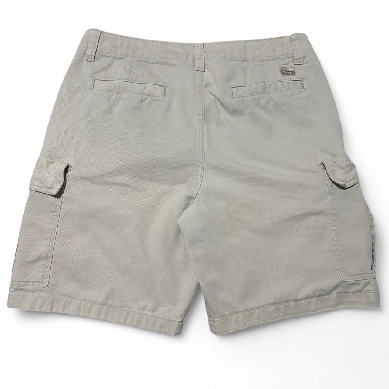 Timberland Timberland Cream Baggy Cargo Shorts Size US 34 / EU 50 - 7 Thumbnail