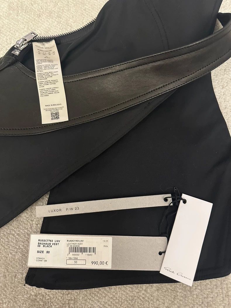 Rick Owens Rick Owens 23FW Lambskin gun with waistcoat vest 2504-Nexta Size US M / EU 48-50 / 2 - 5 Thumbnail