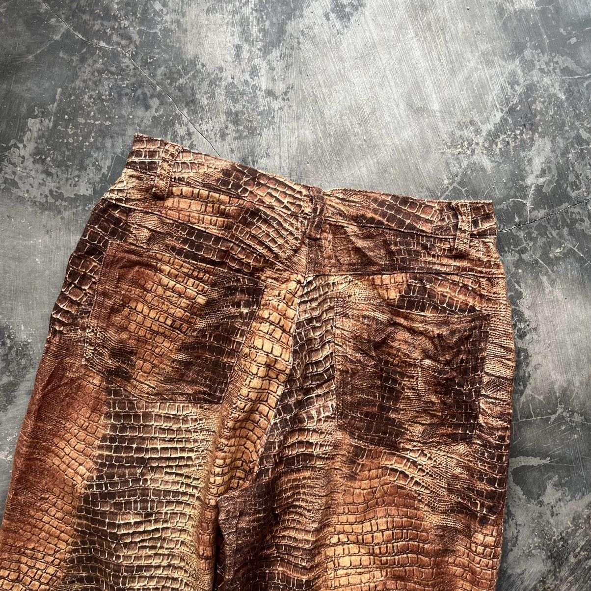 Hysteric Glamour × If Six Was Nine × Le Grande Bleu (L.G.B.) Max blue crocodile print snakeskin pants if six was nine lgb Size US 28 / EU 44 - 10 Thumbnail