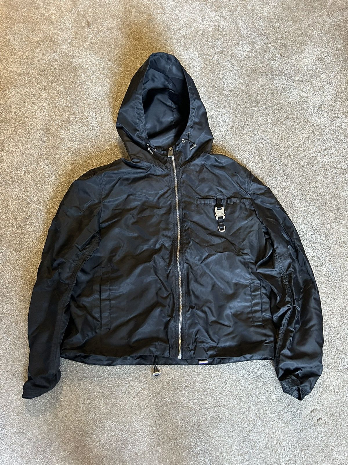 Alyx Nylon Jacket 1017 Alyx 9SM Nylon Windbreaker-Hoodie Jacket 