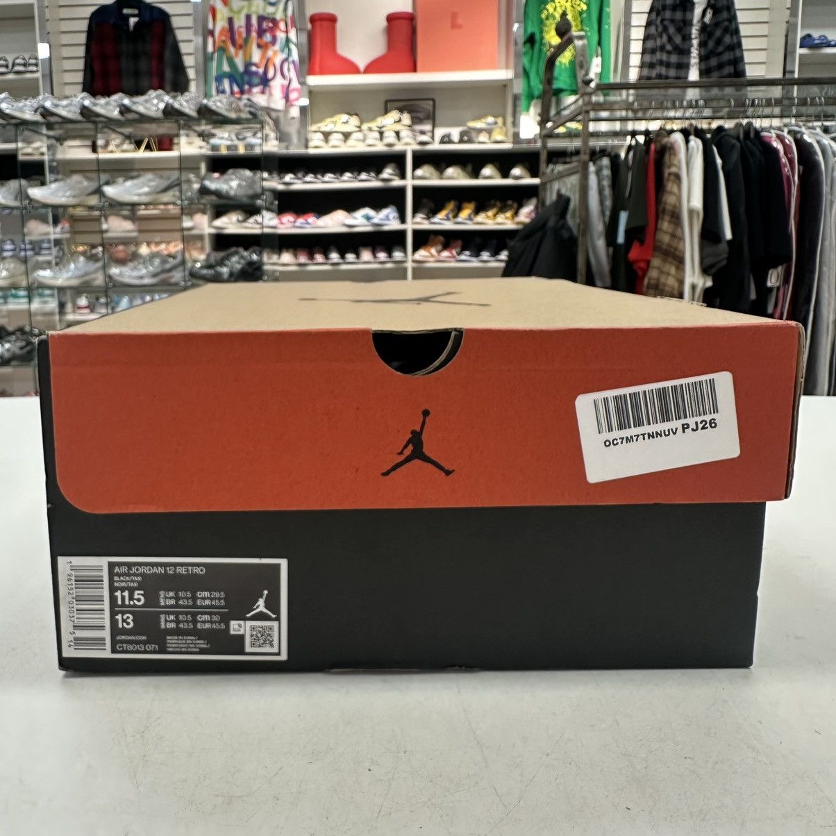Jordan Brand Size 11.5 - Jordan 12 Retro Mid Black Taxi Size US 11.5 / EU 44-45 - 7 Thumbnail