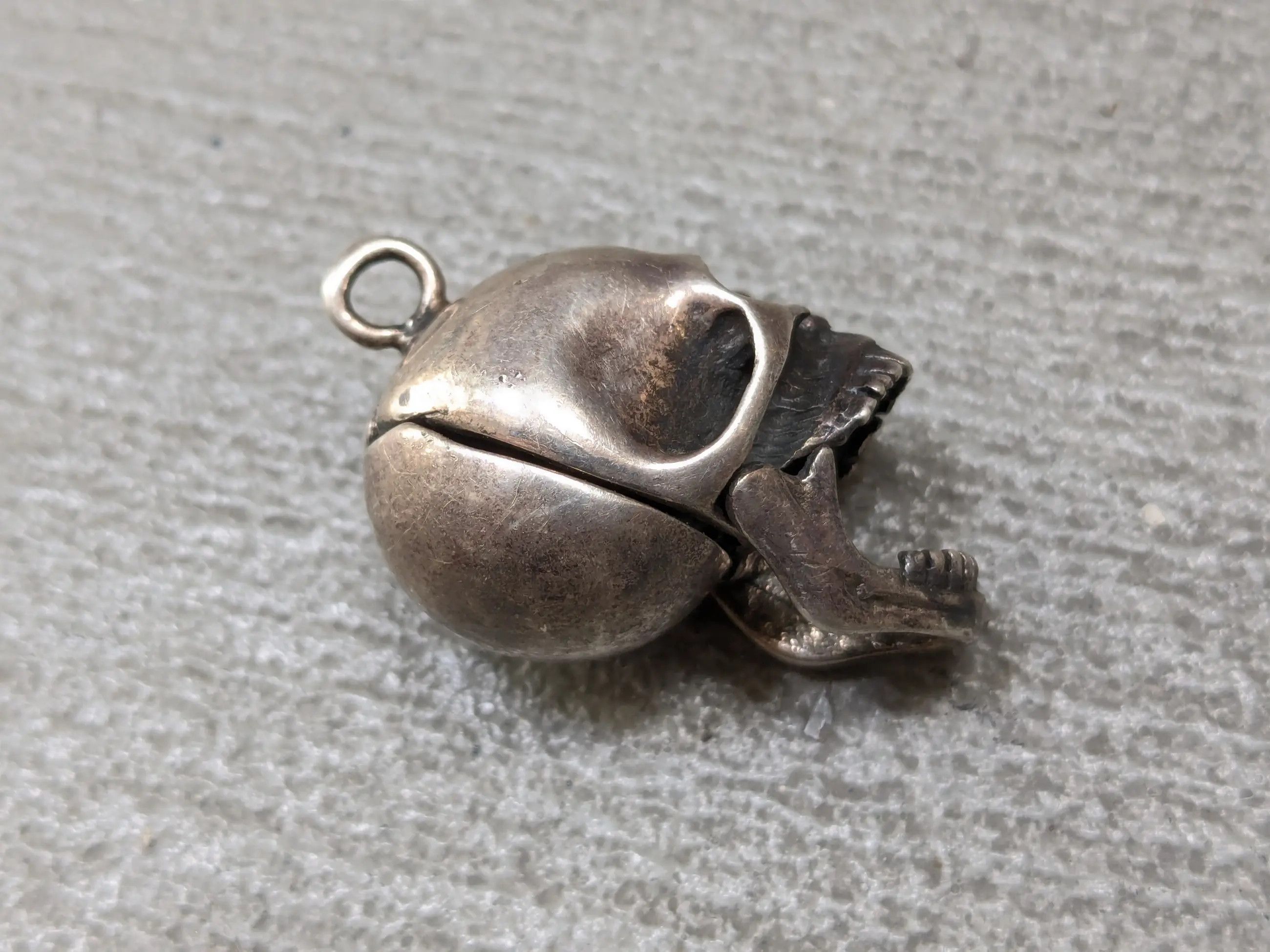 Vintage Vintage Skull Pendant Skeleton Locket Punk Rock Biker Y2K Size ONE SIZE - 4 Thumbnail