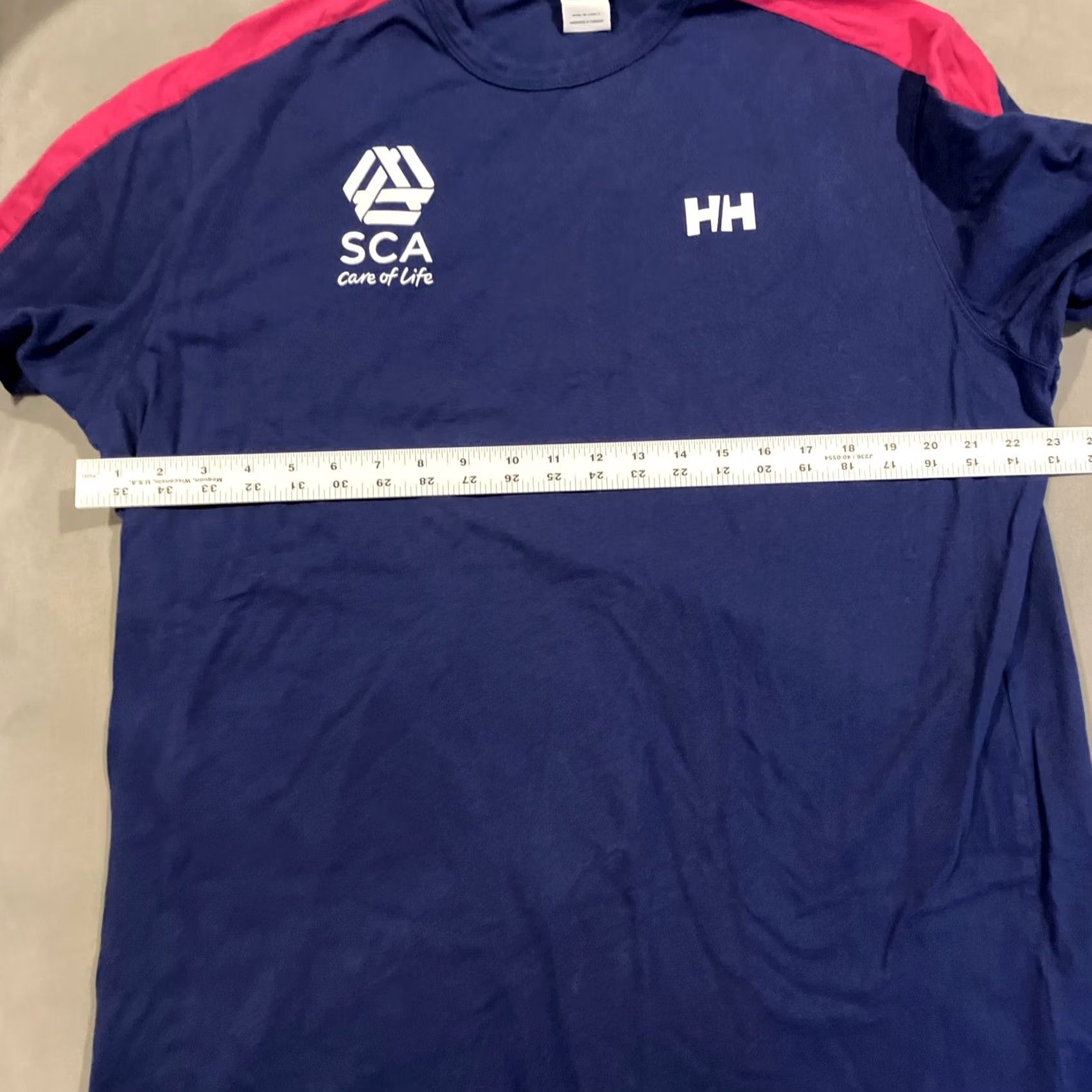 Helly Hansen Helly Hansen T-Shirt Ocean Racing Team 2014-15 SCA Care Of Life Men XL Blue Mens Size US XL / EU 56 / 4 - 5 Thumbnail