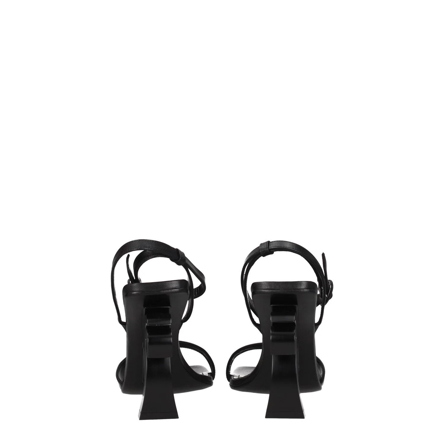 Palm Angels ob1o1e1124 Leather Sandals in Black Size US 6 / IT 36 - 5 Thumbnail