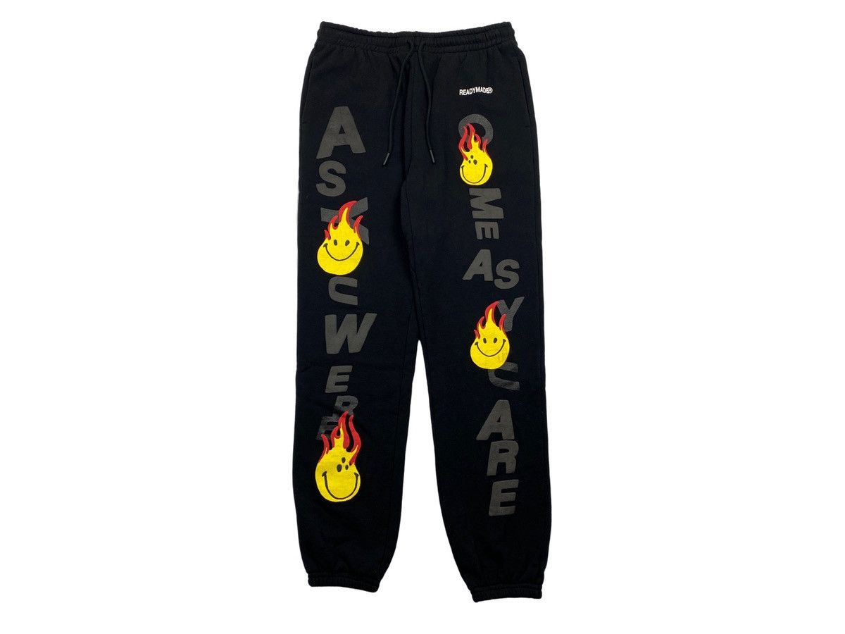 Image of Cactus Plant Flea Market x Readymade Cpfm Sweatpants in Black, Men's (Size 34)