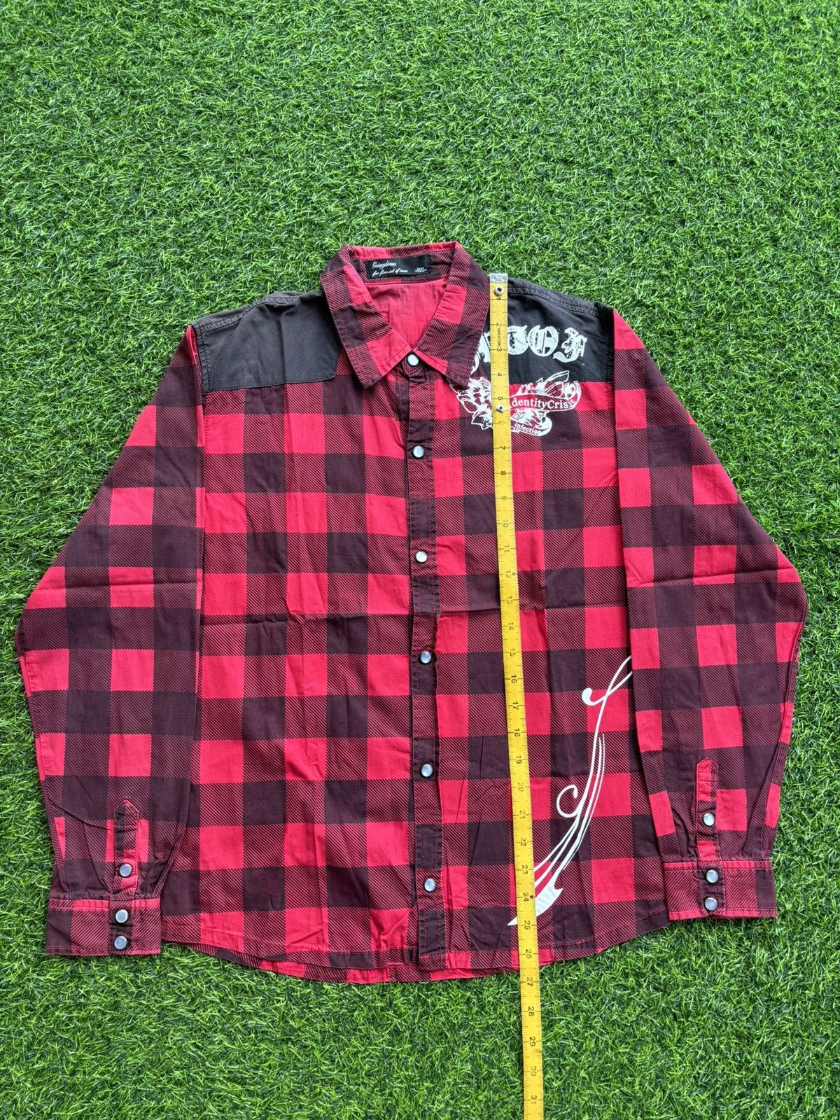 Hysteric Glamour Y2k Goingdown Skull Punk Style Shirt Size US L / EU 52-54 / 3 - 13 Thumbnail