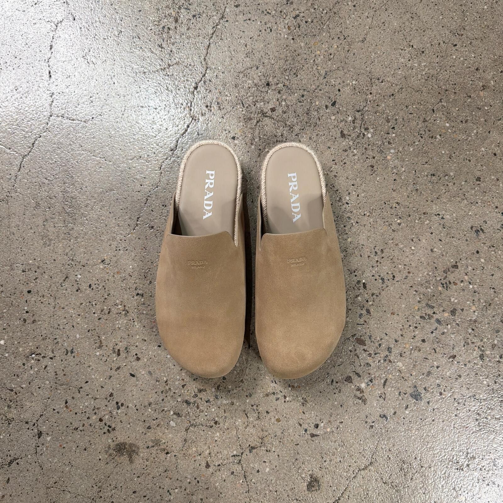 Prada Prada Suede Mules Size US 9 / EU 42 - 4 Thumbnail