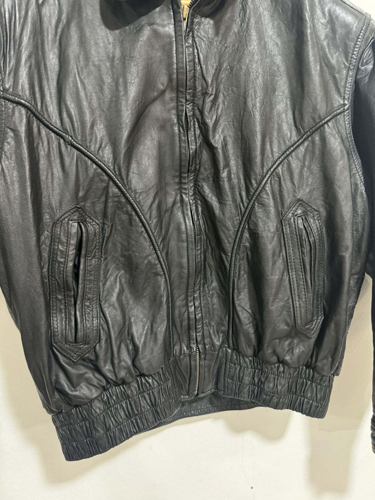 Japanese Brand × Vintage Vintage Japan Harajuku Mother Leather Jacket Size US M / EU 48-50 / 2 - 5 Thumbnail