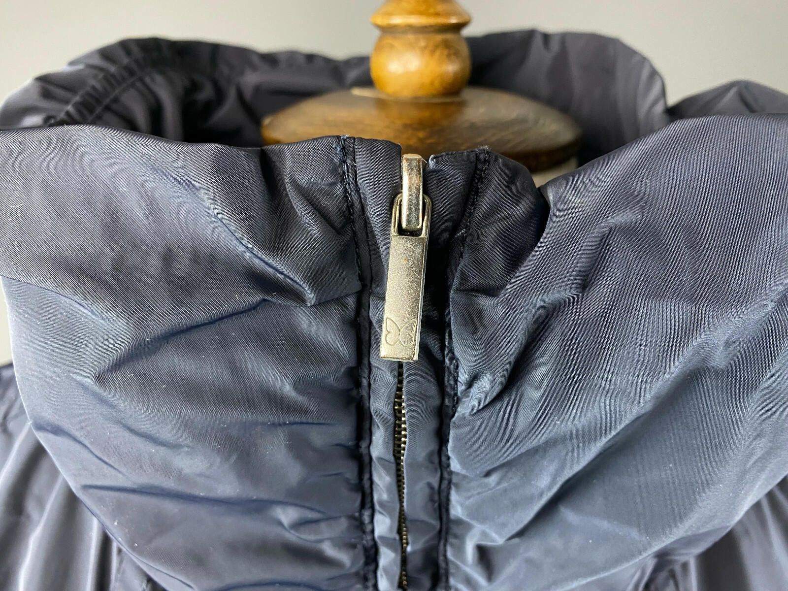 Designer Weekend Max Mara Navy Coat L US 12-14 UK 16-18 EU 44-46 Size XL / US 12-14 / IT 48-50 - 2 Thumbnail