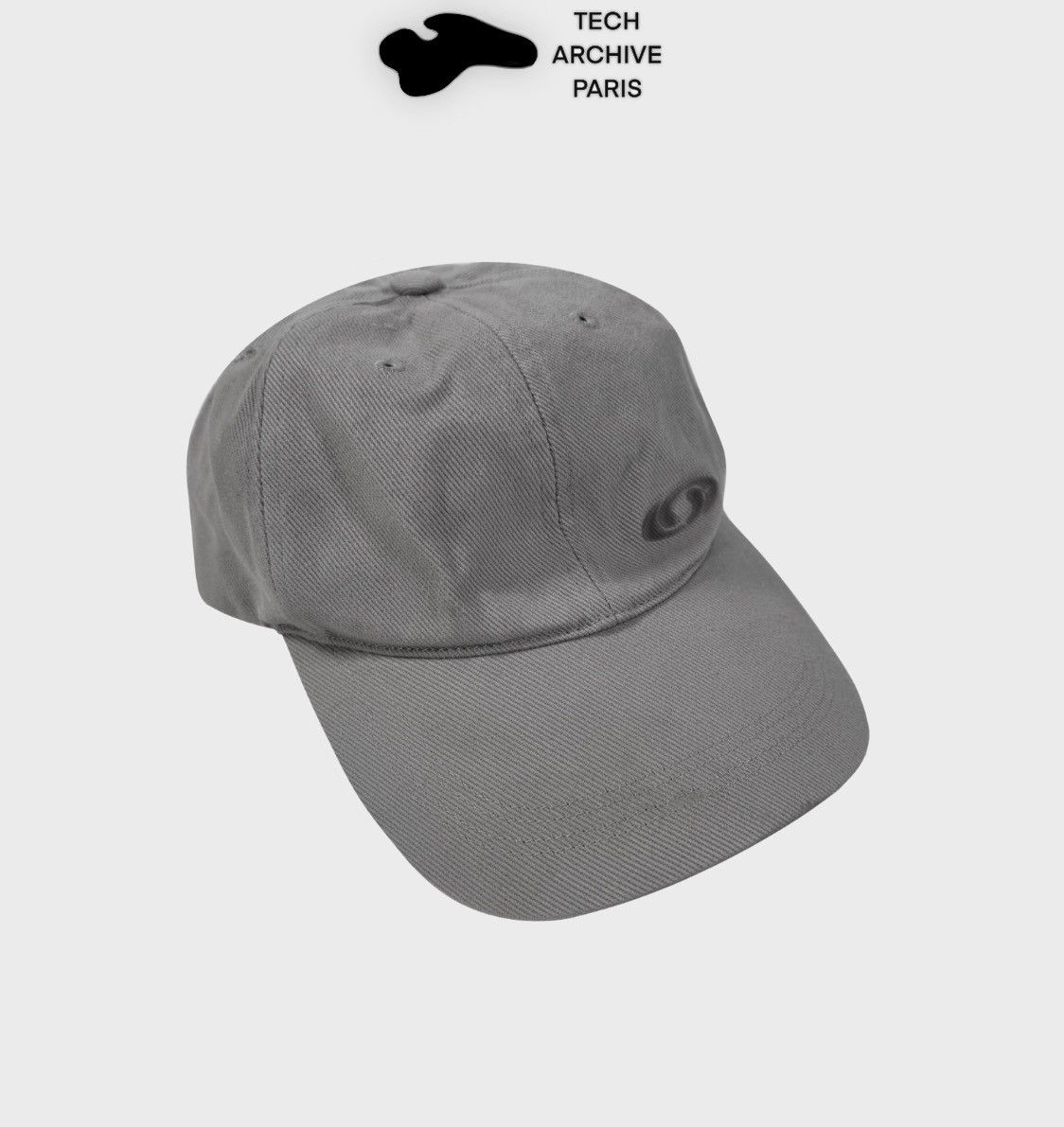 2000´s vintage Salomon silicone logo coton cap
