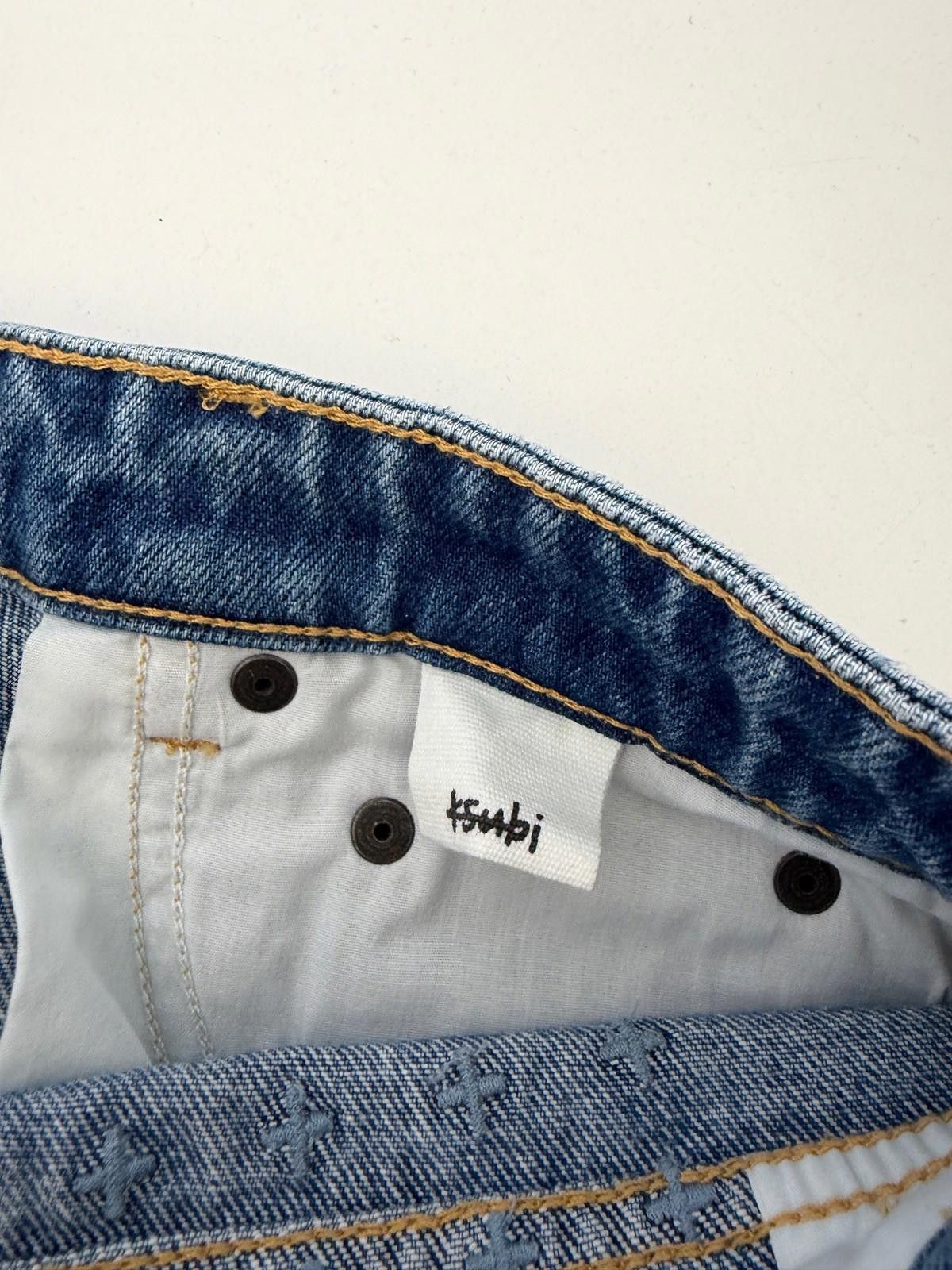 Ksubi new ksubi womens denim kali shorts glacier blue 26 8 s Size 26" / US 2 / IT 38 - 6 Thumbnail