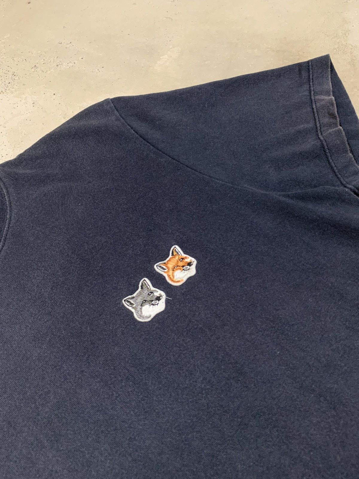 Designer × Maison Kitsune Maison Kitsune Fox Logo Patch Faded Size US S / EU 44-46 / 1 - 5 Thumbnail