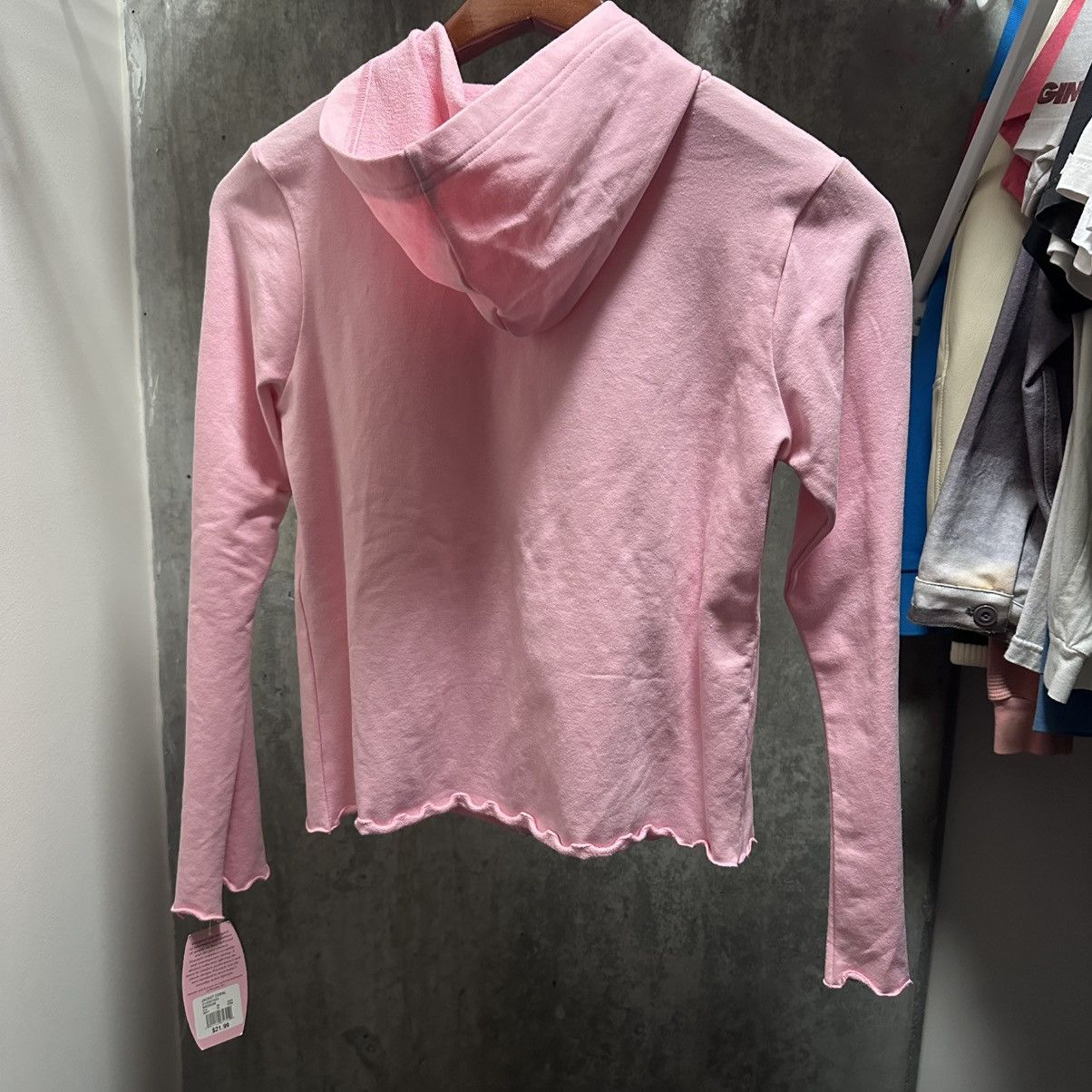Other Pink Freestyle Danskin Zip Up Hoodie Womens Medium Crop Y2K Size M / US 6-8 / IT 42-44 - 2 Thumbnail