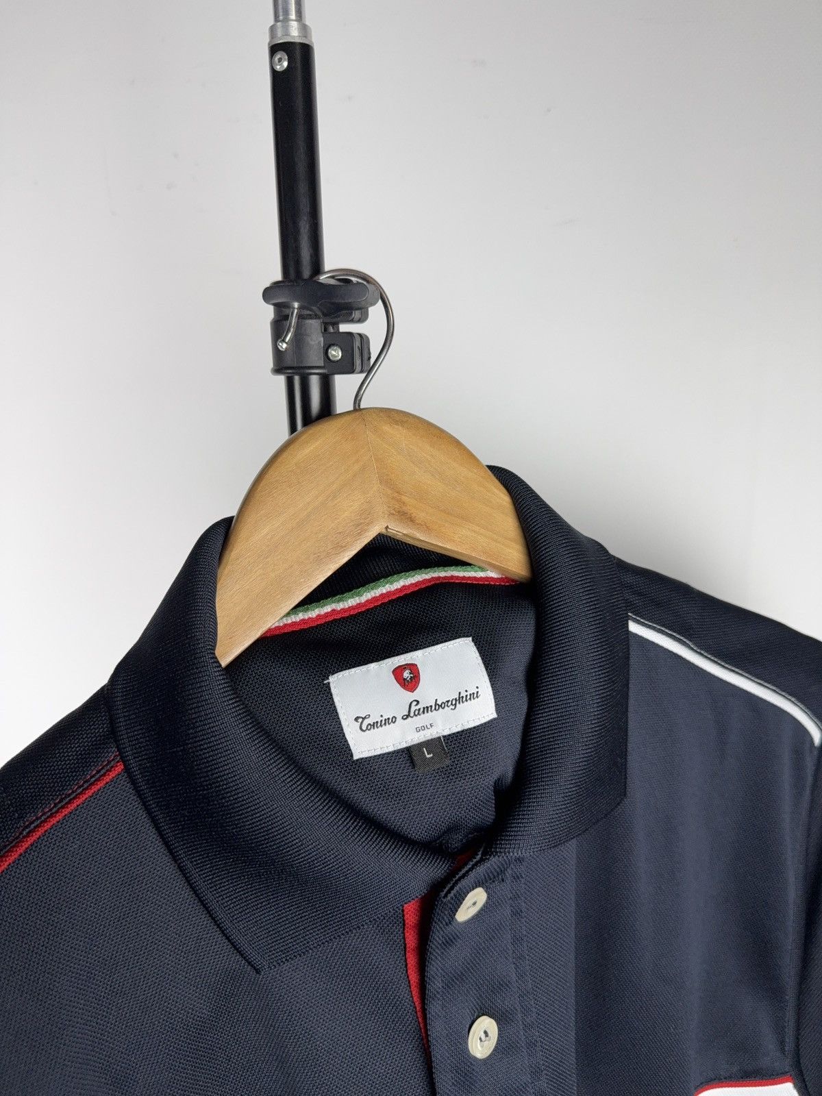 Tonino Lamborghini Luxury 00s Torino Lamborghini Racing Polo Spyder Edition Size US L / EU 52-54 / 3 - 8 Thumbnail