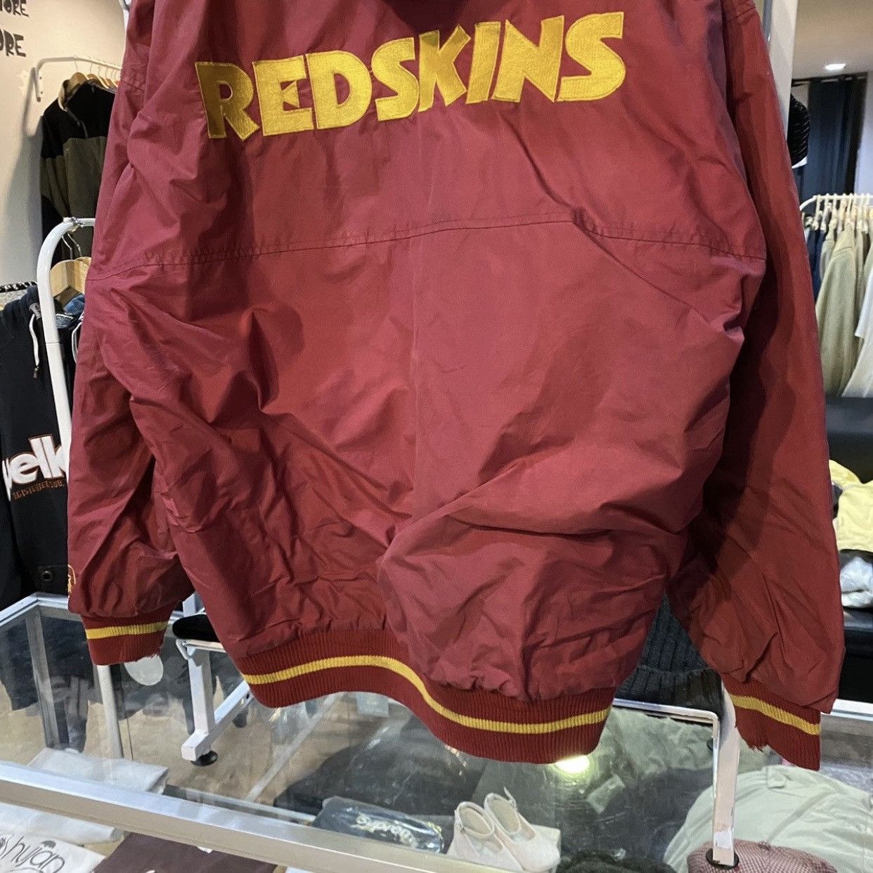 NFL Vintage 90’s WASHINGTON REDSKINS STARTER JACKET Size US L / EU 52-54 / 3 - 5 Thumbnail