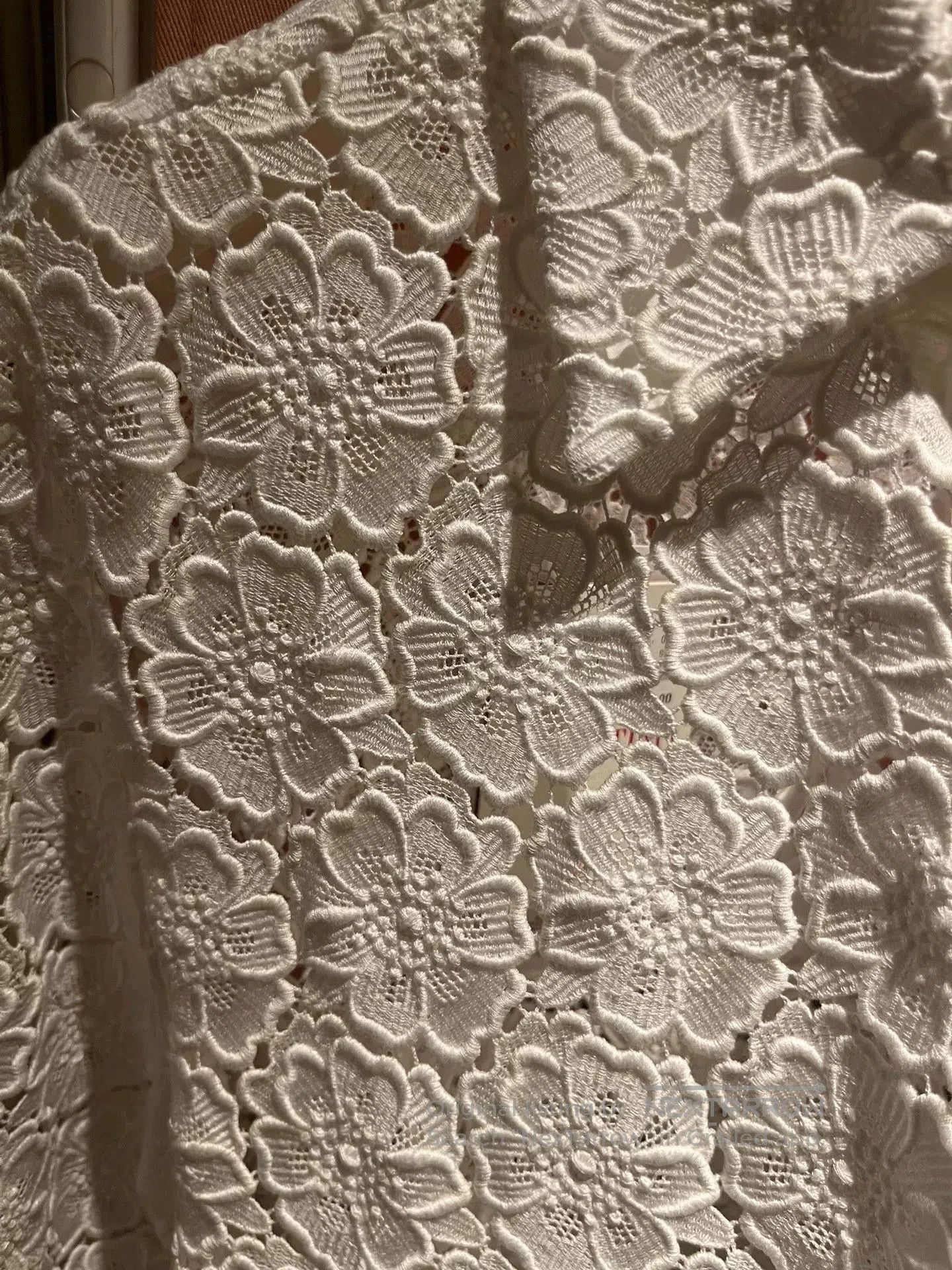 Valentino Valentino White Short Sleeve Lace Shirt. Size US S / EU 44-46 / 1 - 6 Thumbnail