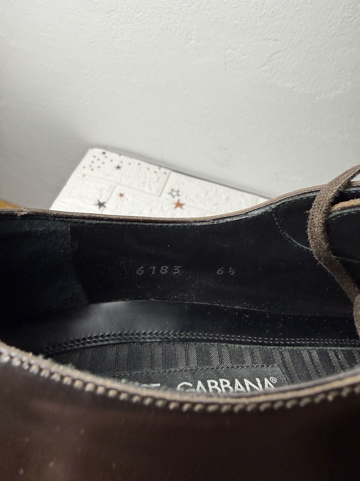 Dolce & Gabbana DOLCE & GABBANA oxford US7.5 UK6.5 EUR41 Leather Brown Size US 7.5 / EU 40-41 - 19 Thumbnail