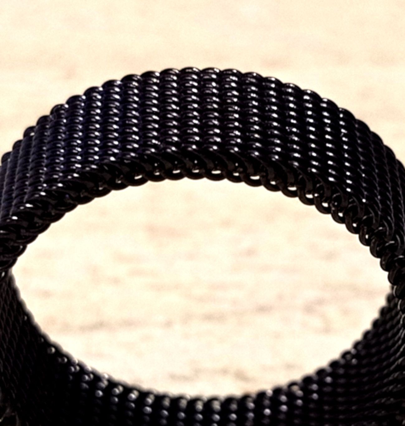 Designer × Japanese Brand × Vintage Punk Goth Myth Chain Net Black Ring Unique Rave Size ONE SIZE - 5 Thumbnail