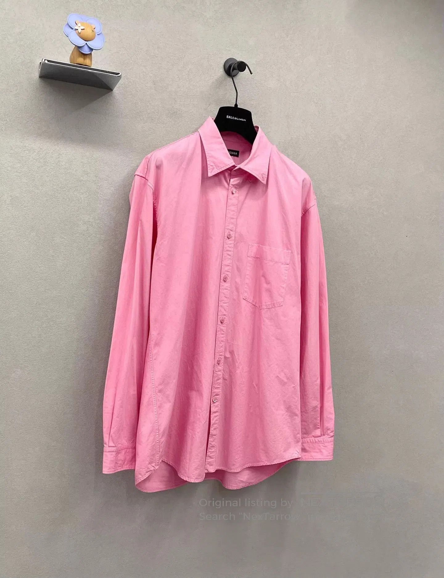 Balenciaga Pink Long Sleeve Button. Size US S / EU 44-46 / 1 - 3 Thumbnail