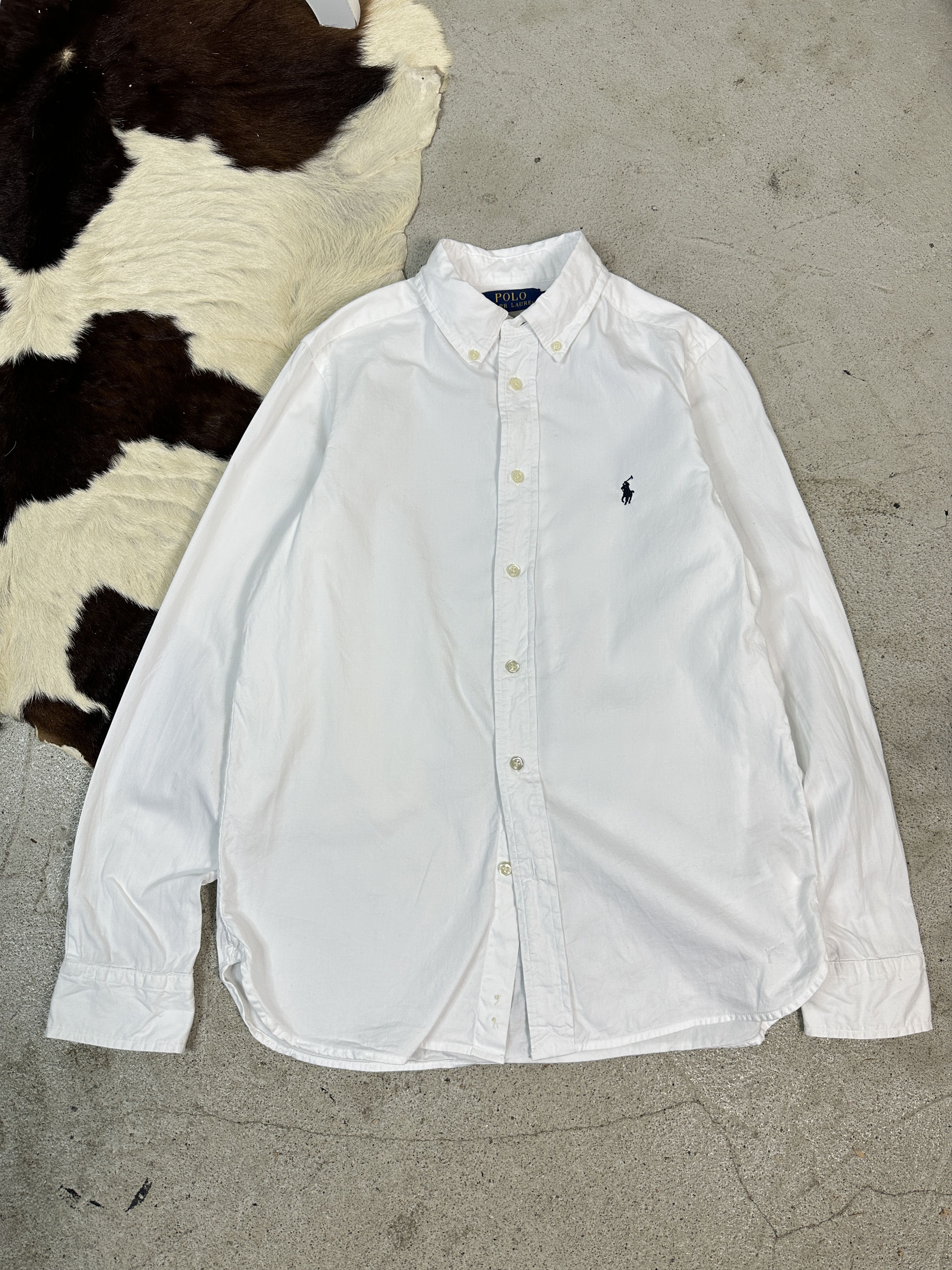 Polo Ralph Lauren × Vintage Vintage Y2K Casual Designer Women's Polo Ralph Lauren Shirt Size M / US 6-8 / IT 42-44 - 1 Thumbnail