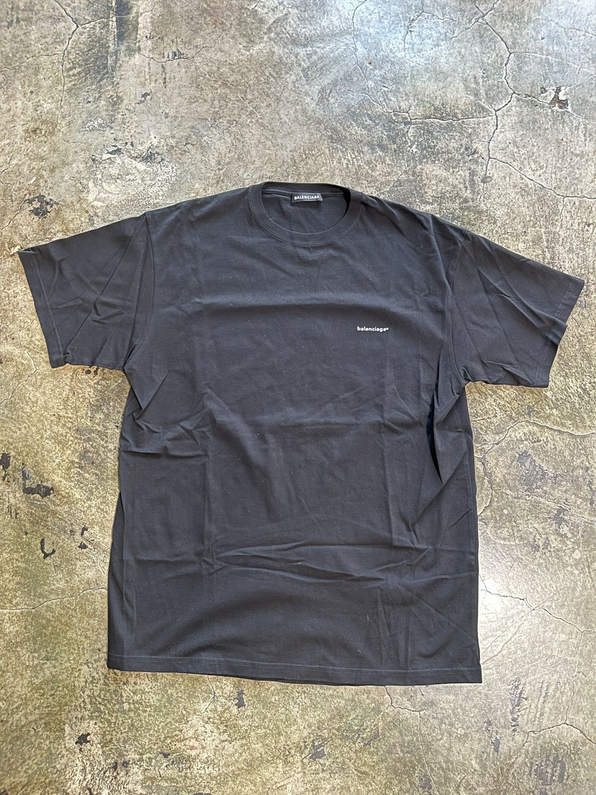 Balenciaga Balenciaga Black Tee Size US S / EU 44-46 / 1 - 8 Thumbnail