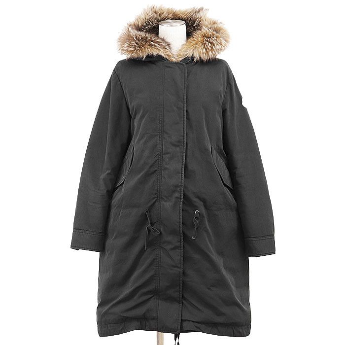 Moncler Moncler Moncler VERONIKA GIUBOTTO Polyester Cotton Down Coat Textile Outerwear VERONIKA GIUBOTTO DUTY FREE for USA Size ONE SIZE - 1 Thumbnail