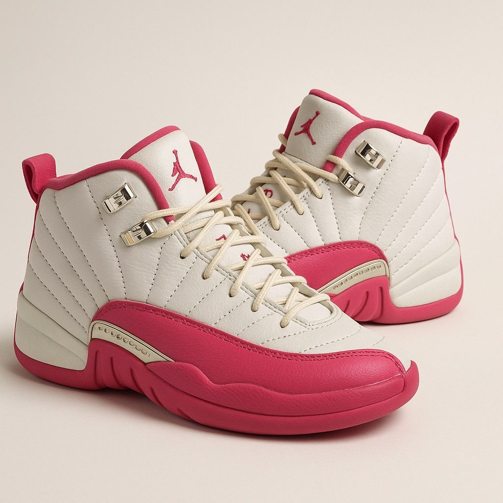 Nike Jordan 12 Retro “Valentine’s Day” - Size 5.5Y Size US 5.5 / IT 35.5 - 1 Thumbnail
