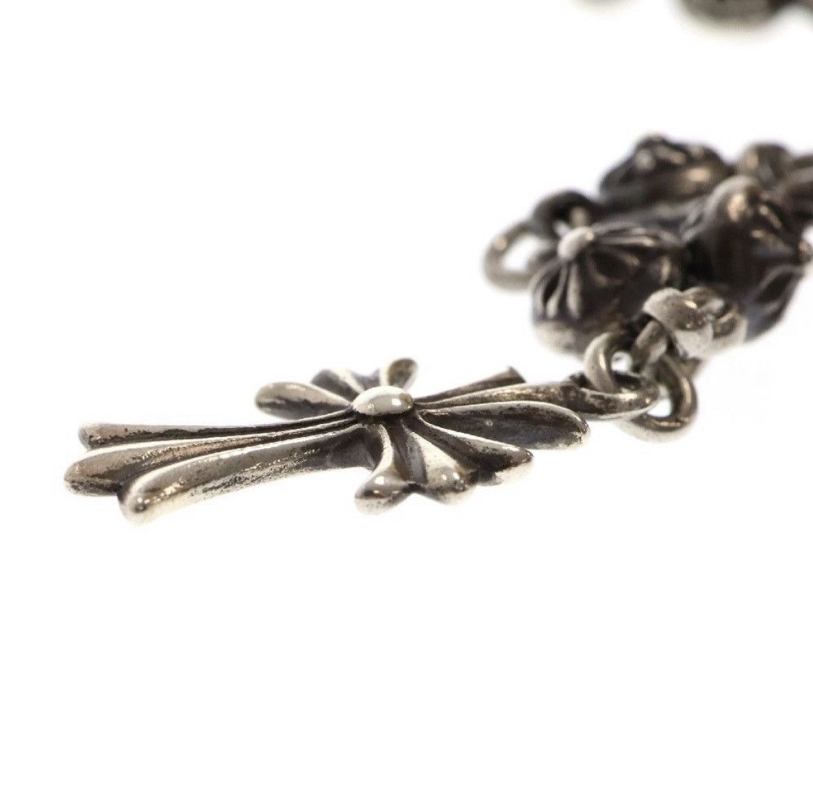 Chrome Hearts Chrome Hearts Cross Ball Silver Bracelet Size ONE SIZE - 5 Thumbnail