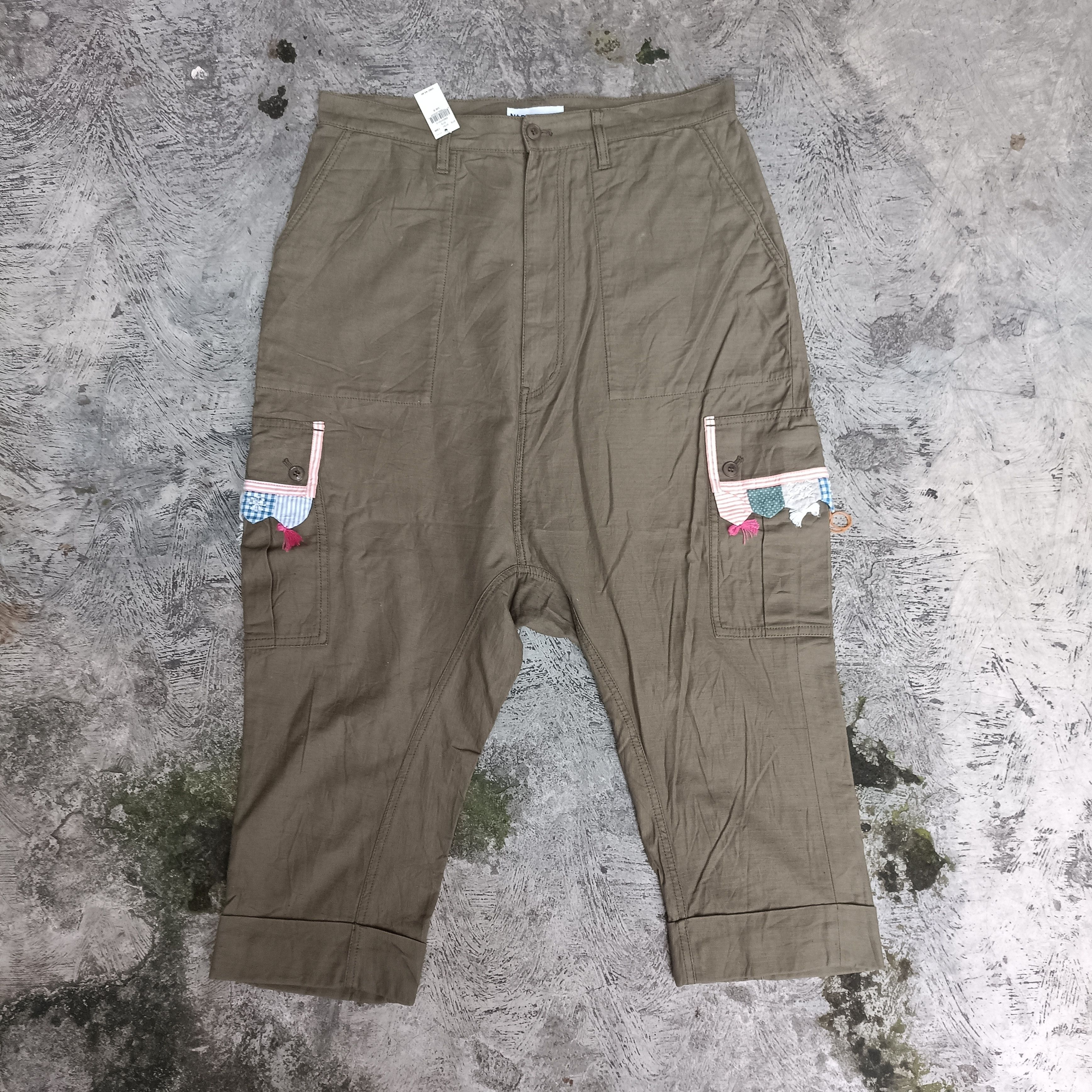 Issey Miyake Ne-Net nya Pants Cargo Rare Design By Issey Miyake Size US 32 / EU 48 - 2 Thumbnail