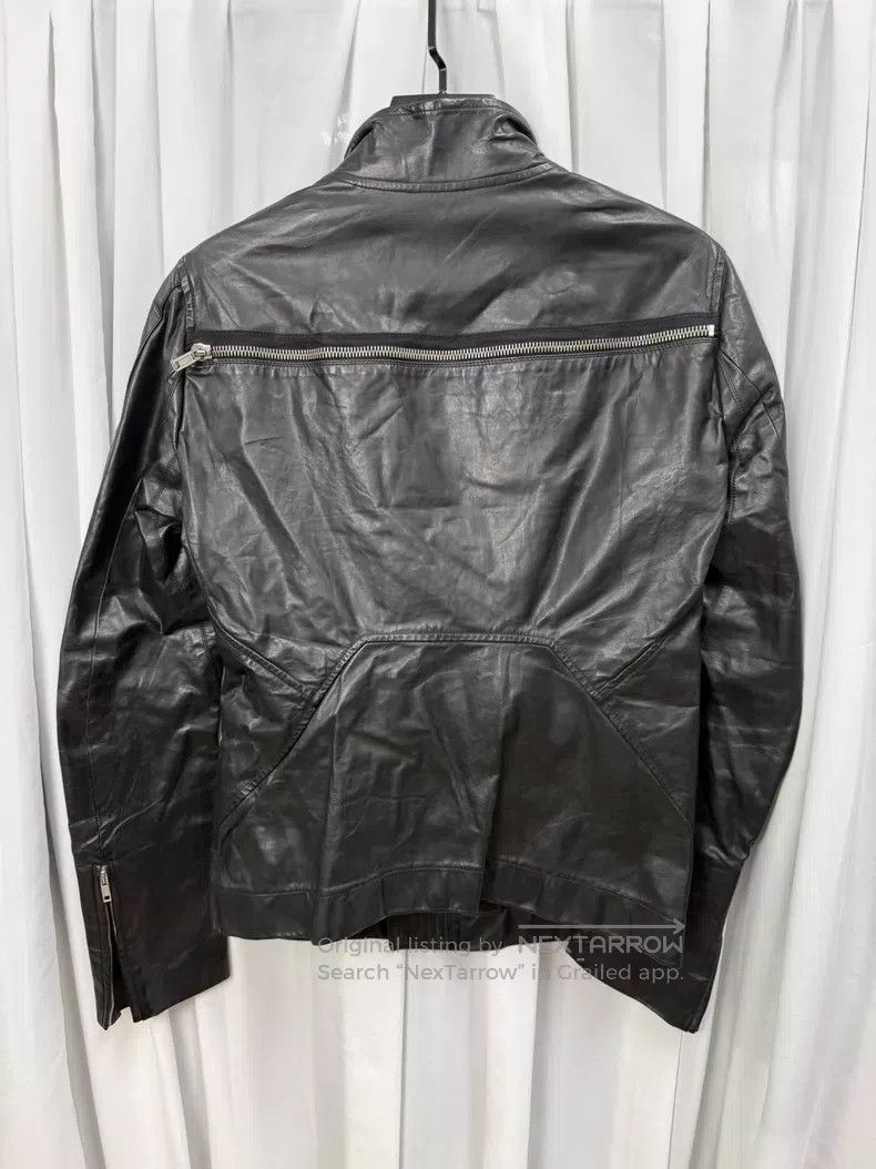 Rick Owens Rick Owens Stand-up collar motorcycle jacket| Size US M / EU 48-50 / 2 - 6 Thumbnail