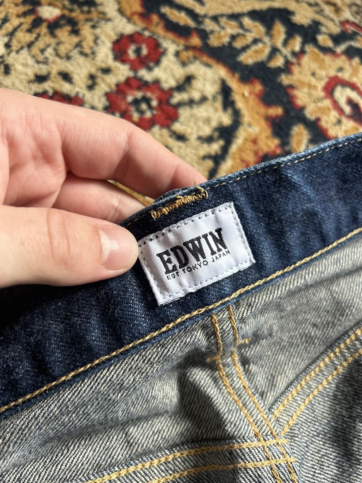 Edwin Edwin Selvedge Japanese Denim Pants 33x32 Size US 33 - 9 Thumbnail