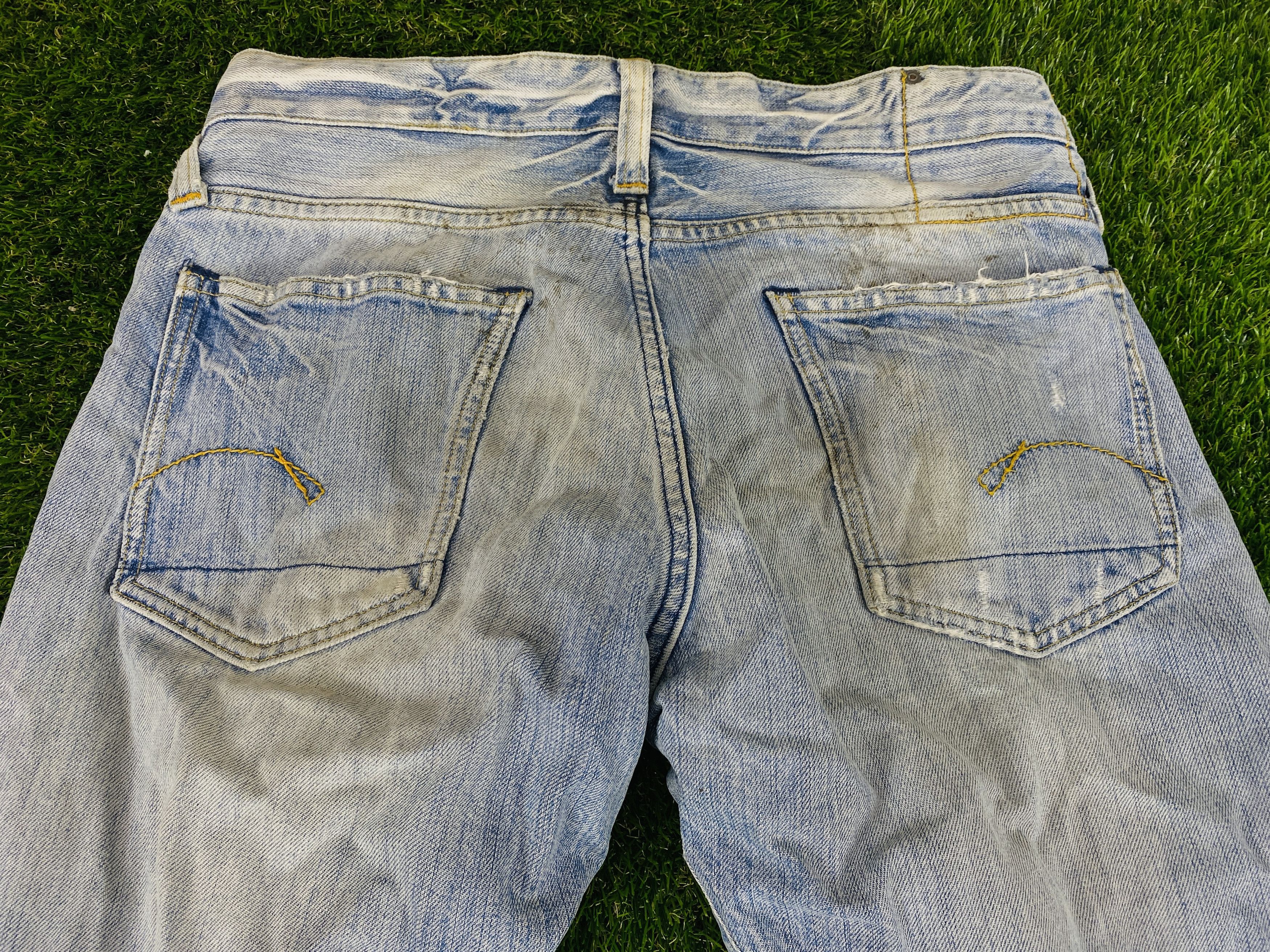 G-Star G Star Raw Distressed Jeans (P026) Size US 32 / EU 48 - 7 Thumbnail