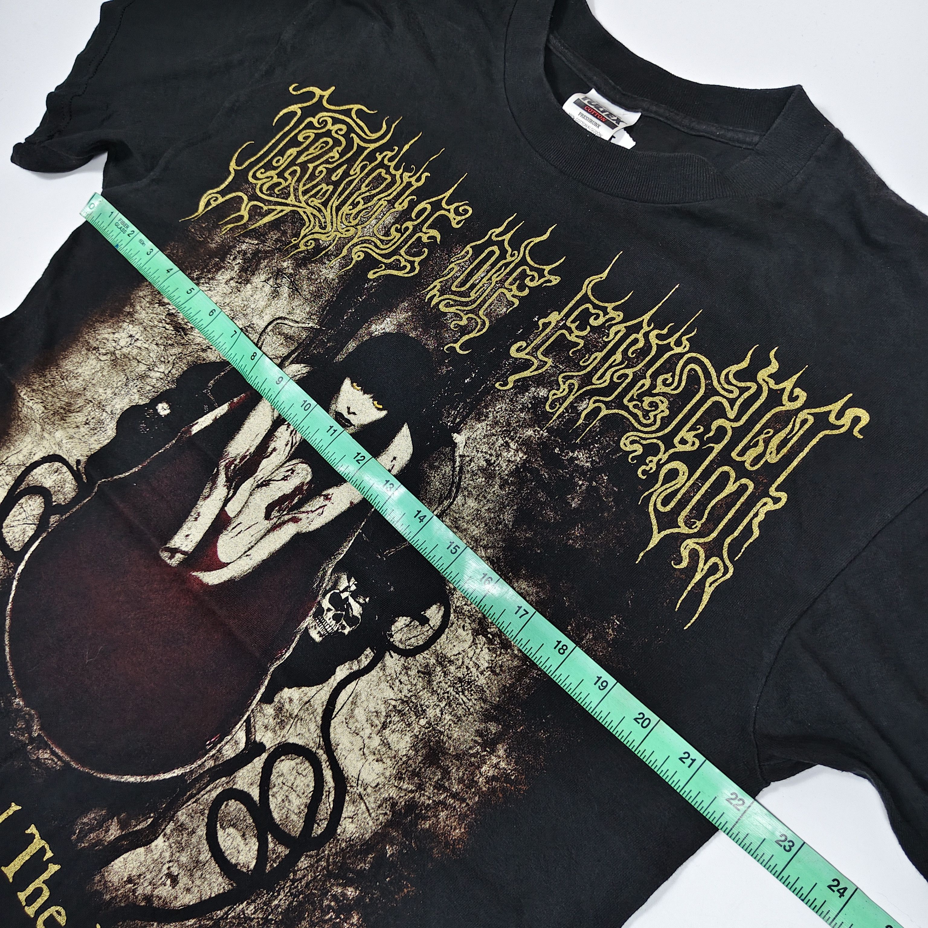 Band Tees Vintage 1998 Cradle of Filth Cruelty & The Beast Black Metal Size US L / EU 52-54 / 3 - 7 Thumbnail